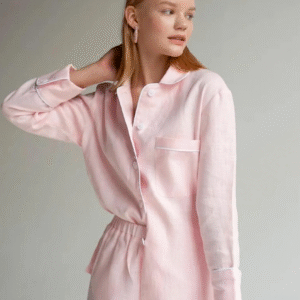 Pyjama Élégant en Block Print